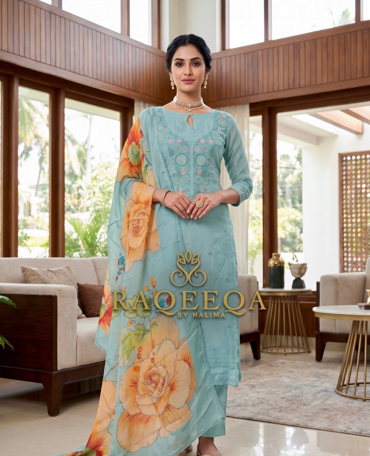 Zahrah Premium Blue