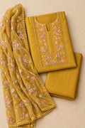 silk cotton with kotta duppatta